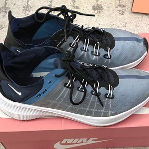 Nike EXP-X14 Blue Size 9 Running Shoe